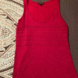 Express Pink Sparkle Tank Top - M